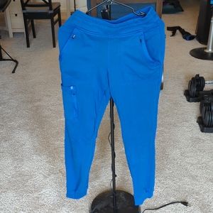 Jaanuu scrub bottoms royal blue size s